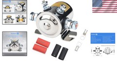 Reliable 300A Heavy Duty Solenoid Relay – Automatic Operation, 12VDC Marine Use