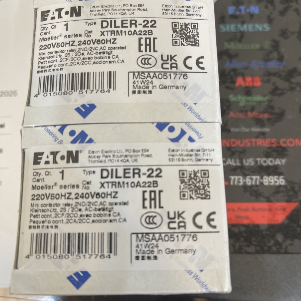 XTRM10A22B/DILER22 220-240V50/60Hz