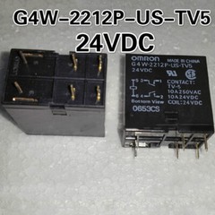 10PCS OMRON G4W-2212P-US-TV5 24VDC Power Relay 24VDC 6Pin 15A 250VAC