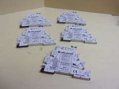 Allen Bradley 700-HLT1Z Ser A, 700HLS1 Z24 with 700-TBR24 Relay, Lot of 5