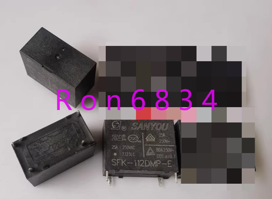 4pcs new Sanyou SFK-112DMP-E 12V 25A relay
