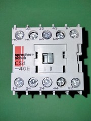SPRECHER + SCHUH CS4-40E-120 4 Pole NO, AC Relay 110 50Hz, 120V 60 Hz