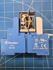 Finder 55.34.9.024.0040 Relay And 94.04 Base