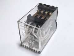 SZR-MY4-1 AC220V GoldStar Power Relay 220VAC Coil 4PDT 3A 14-Pin Plug-In
