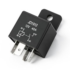 Automotive Relay 12V 40A 4 Pin SPST Heavy Duty Switch for Fuel Pump Light Bar