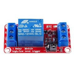 Solid State Relay Module 1 Channel High Low Level Triggeri Size: 12V 1-CHANNEL