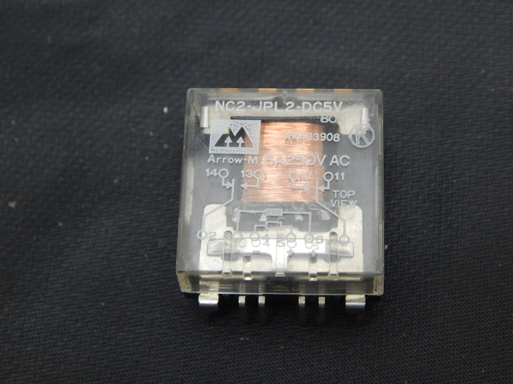 AROMAT NC2-JPL2-DC5V 5VDC COIL 2 FORM C CONTACTS: 250VAC 5A PC MOUNT – FAST SHIP
