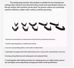 Rubber Sheet Engraving Machine Tire Engraving Machine Tire Cutting Machine