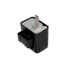 12V 2PCS Adjustable 2 Pin Prong Flasher Replacement Compatible with LED Electron