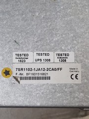 SIEMENS 7SR1102-1JA12-2CA0/FF ARGUS RELAY.