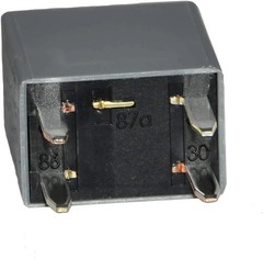 4 Pack High Power 4 Pin Fuse Box Relay # 13500114/8385 Compatible for GM Gray