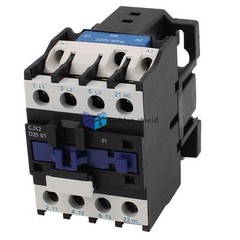 CJX2-25/01 11 Screw Terminals 3Pole Electric Power Contactor Coil AC 220V
