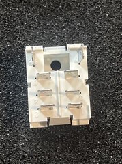 5 Each ~ Magnecraft Relay Panel Mount Socket ~ 70-401-4 ~ Works With 782 Relays