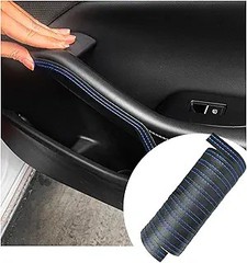 Flexible 6.56 FT Interior Trim Strips, Universal Auto Gap Filler M Color: Blue