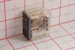OMRON – MHE6-UA-006012 – Relay, control. Input: DC. Contacts: 6PDT, New.