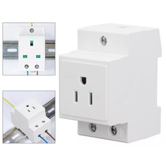 Easy Integration DIN Rail Socket for Convenient Mounting on Rail Installation