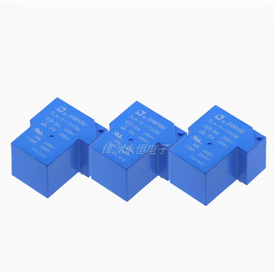 5pcs SLA-S-105/112/124DM 5pin 30A250VAC Relay