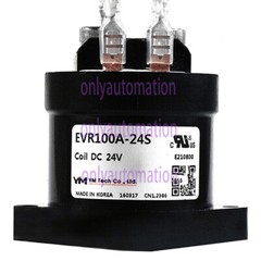 1PC EVR100-24S 24VDC New Energy HVDC Contactor Pressure Resistance 450V 10A~