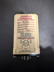 AGASTAT MODEL SRC72AIIA 120 AC/DC TIMING RELAY