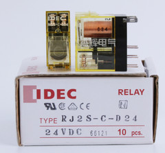 10PCS/1Box IDEC Relays RJ2S-C-D24 RJ2SCD24 24VDC In Box Brand
