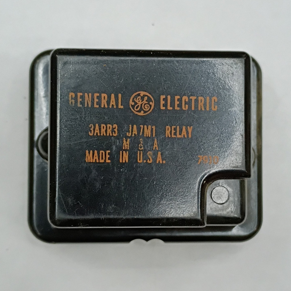 General Electric Potential Relay 3ARR3 JA7M1 16005 6-Pin Industrial Component