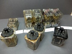 Potter & Brumfield Lot of Octal Base Relays Shown Many Voltages! 13 Total