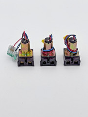 3) General Electric RR 7 Low Voltage Remote Control Lighting Relays, Class 2