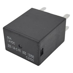 3-Pack 301-1A-C-R1-U03 Relay – 35A 12VDC 4-Pin SPST Automotive Relay – Multi-Pur