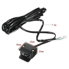 12V 250A Winch Solenoid Relay Contactor Thumb Rocker Switch Kit ATV UTV