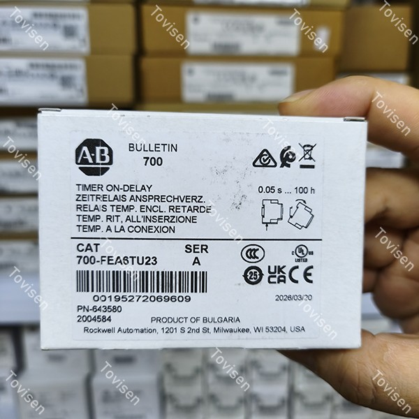 Allen-Bradley 700-FEA6TU23 Solid State Timing Relay Unit 24VAC/DC