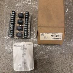 Air Products MR-804/T Manual/Auto/off Override Relay