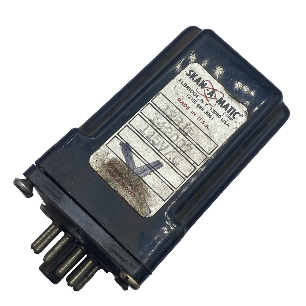 Skan-A-Matic T42007 Signal Amplifier Relay 115VAC Sensor MADE IN USA ⭐