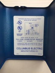 MULTI PURPOSE Switching Relay – Boiler circulator pump 1 zone -COLUMBUS ELECTRIC