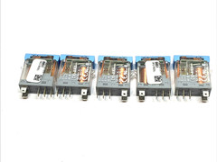 Comat Releco C10-A10X Power Relay SPDT 10A 250VAC 5-Pin Plug-In LOT OF 5