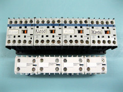Mixed Lot (12) Schneider Telemecanique Control Relay w (4) Auxiliary Contact D9