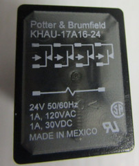 POTTER & BRUMFIELD KHAU-17A16-24 RELAY