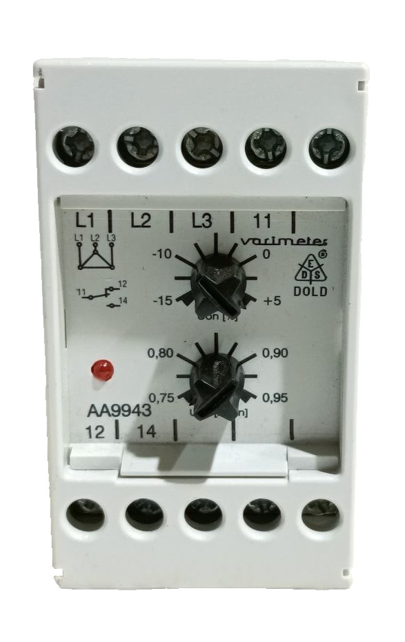 E. Dold & Sons KG AA9943.11/001 Under voltage Relay 3AC 400V Varmeter New