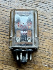 Vintage Potter & Brumfield KCP11 10,000 Ohm Plate Circuit Relay Made in USA 10K
