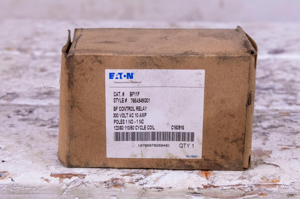 Eaton BF11F 765A949G01 BF CONTROL RELAY