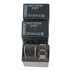 ✅ LOT OF 3 OMRON 5 PIN Relay 04671167AB 21911 OEM