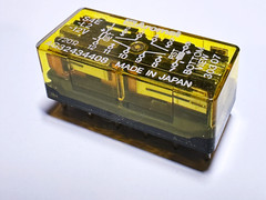 S4E-L2-12V AG32434408 Aromat Power Relay 12VDC 4PST-NO 4A 12-Pin Dual Coil Latch