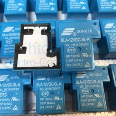 SLA-12VDC-SL-A 4Pins 12V 30A Power Relays High Current Coil PCB Relay 10PCS