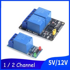 5V 121V Relay Module Interface Relays Board Low/High Level 1 2 Channel for PI
