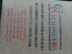 Relay CRMagnetics CR4395-EH-120-330-a-cd-elr-i