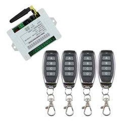 New Smart Multiple DC Channel Wireless Relay RF Remote Control Switches Receiver