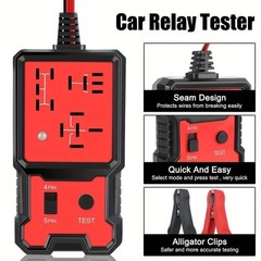 12V Automotive Relay Tester 4/5 Pin LED Car Diagnostic Relay Testing Tool