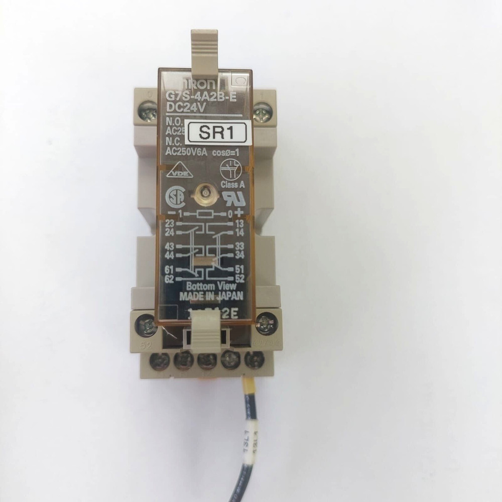 Omron G7S-4A2B-E DC24V Relay w/ P7S-14F-END DC24V Relay Socket