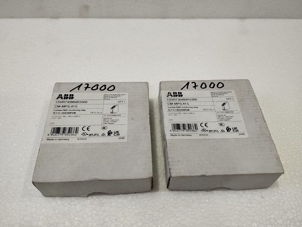 1SVR730884R3300 CM-MPS.41S Relay ABB 1pcs Brand New Monitoring