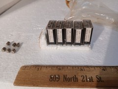 LOT of 5 ELESTA SGR662 12VDC Power Relays 16A 250V AC PCB Mount DPDT New Old Sto