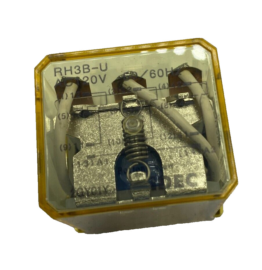 IDEC RH3B-U RELAY AC120V 50/60HZ 2GY01Y 10A 240VAC RELAY🔔